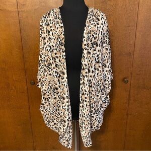 Leopard Print Shrug - Cover Up!